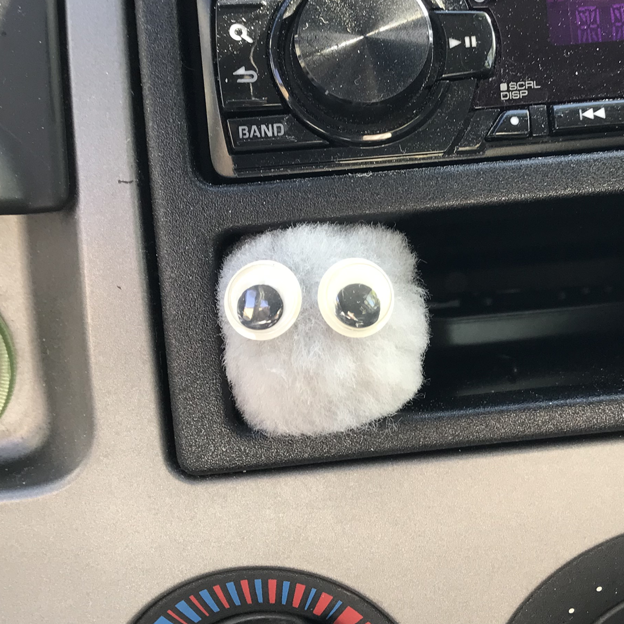 Gus, The Watcher at home in Blueberry